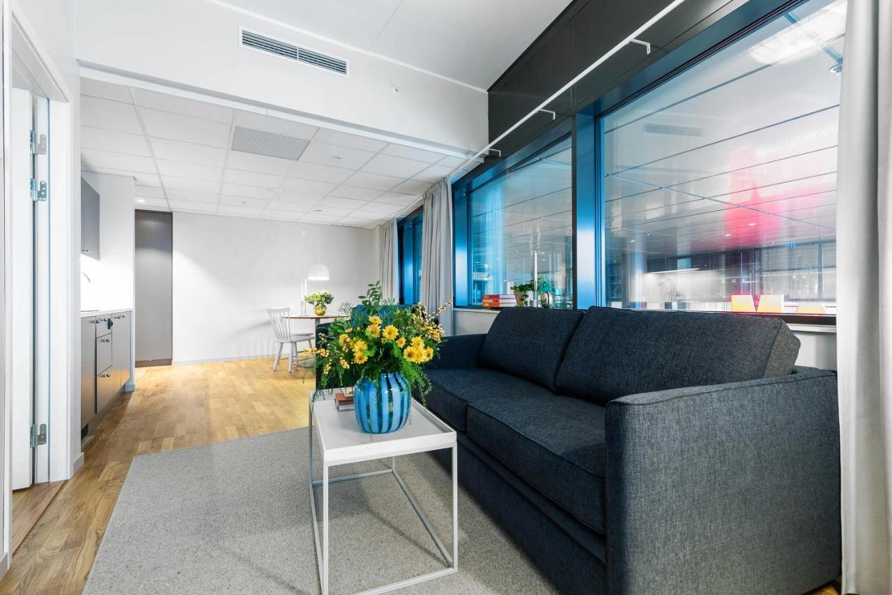 Biz Apartment Bromma 스톡홀름 외부 사진 The interior of the new building