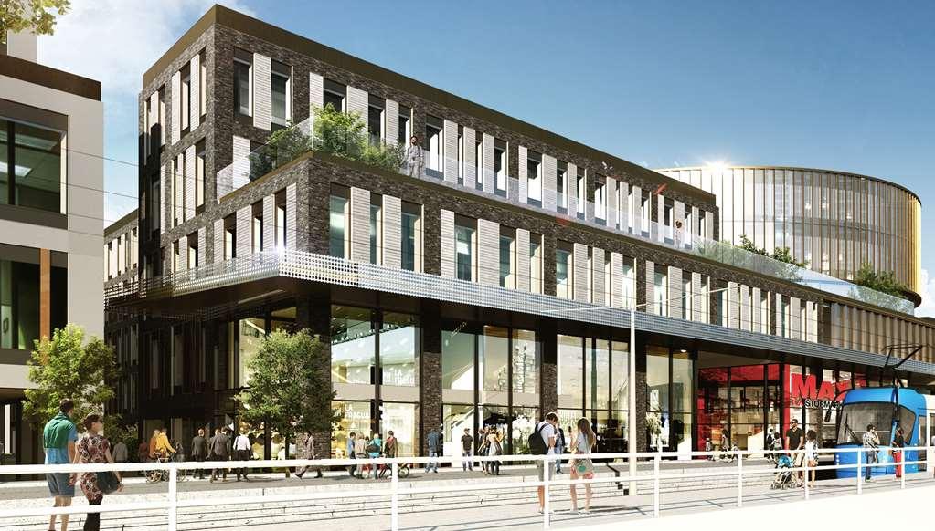Biz Apartment Bromma 스톡홀름 외부 사진 The proposed new station building